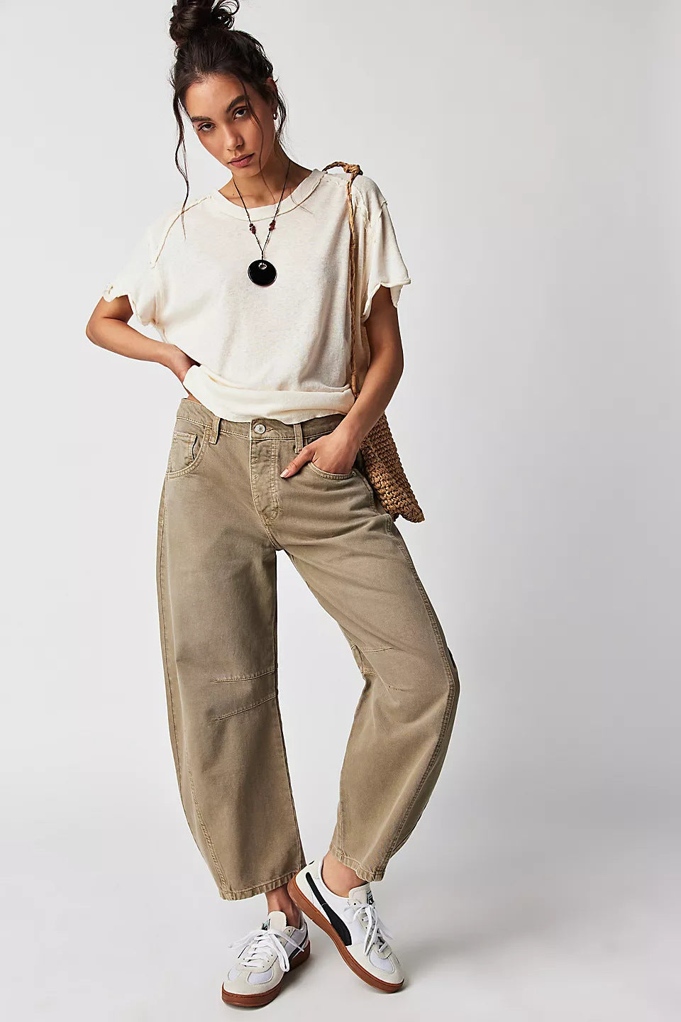 High Jeans Fashion Wide Leg Shape