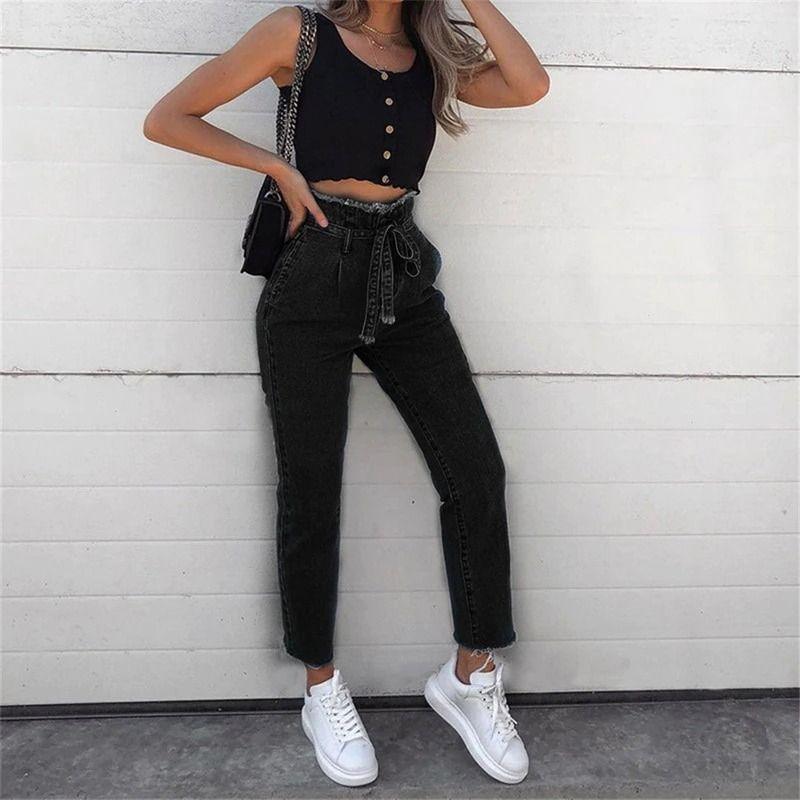 Women's Jeans Flower