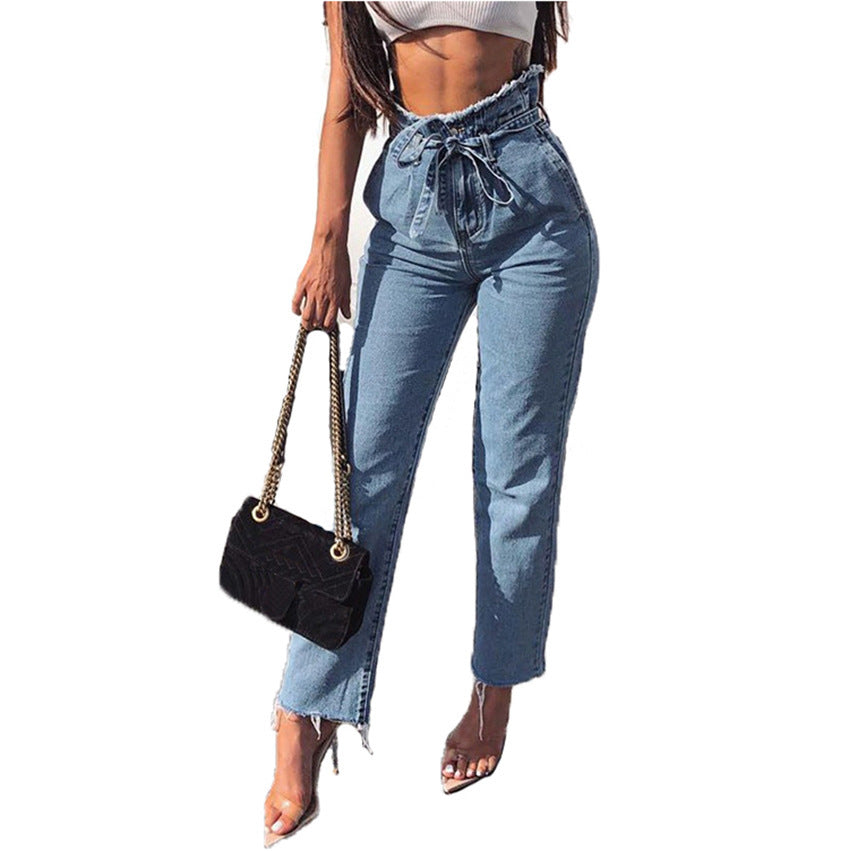 Women's Jeans Flower