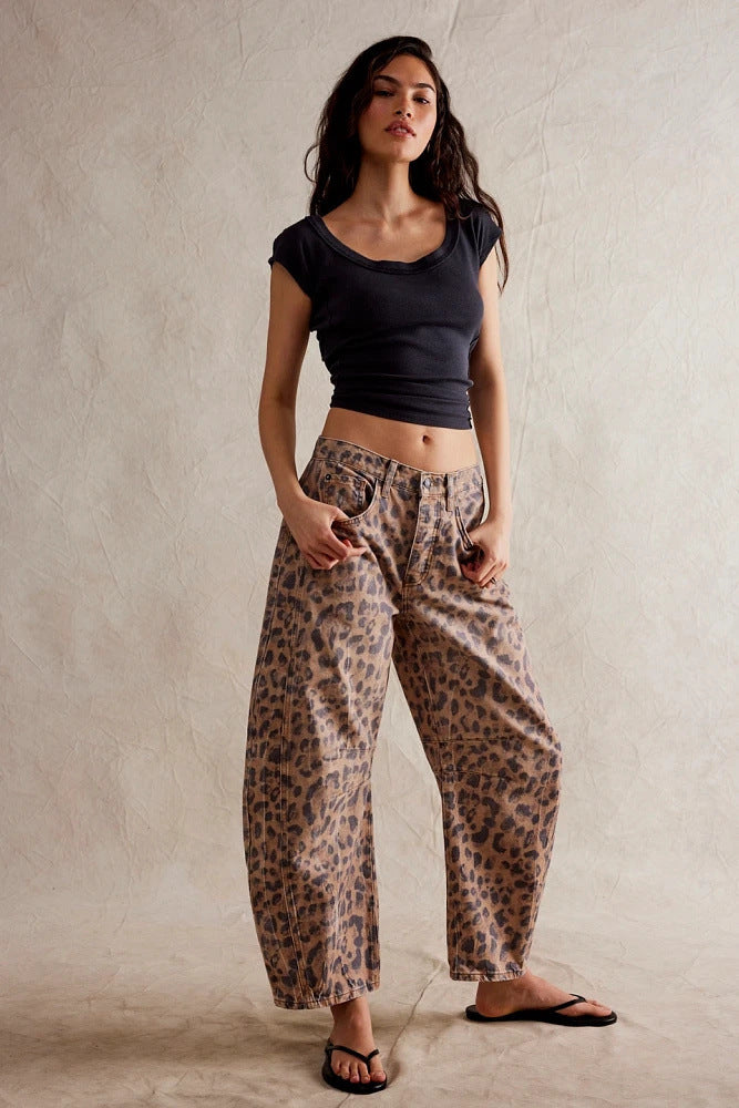High Jeans Fashion Wide Leg Shape