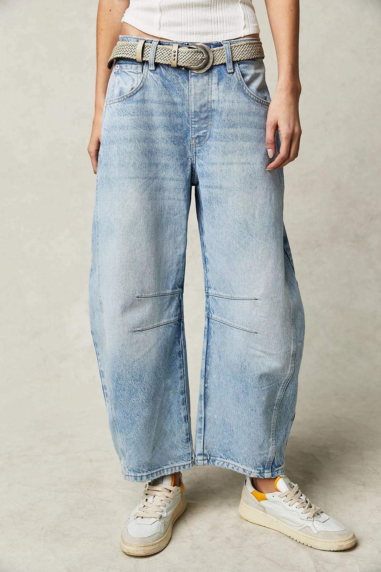 High Jeans Fashion Wide Leg Shape
