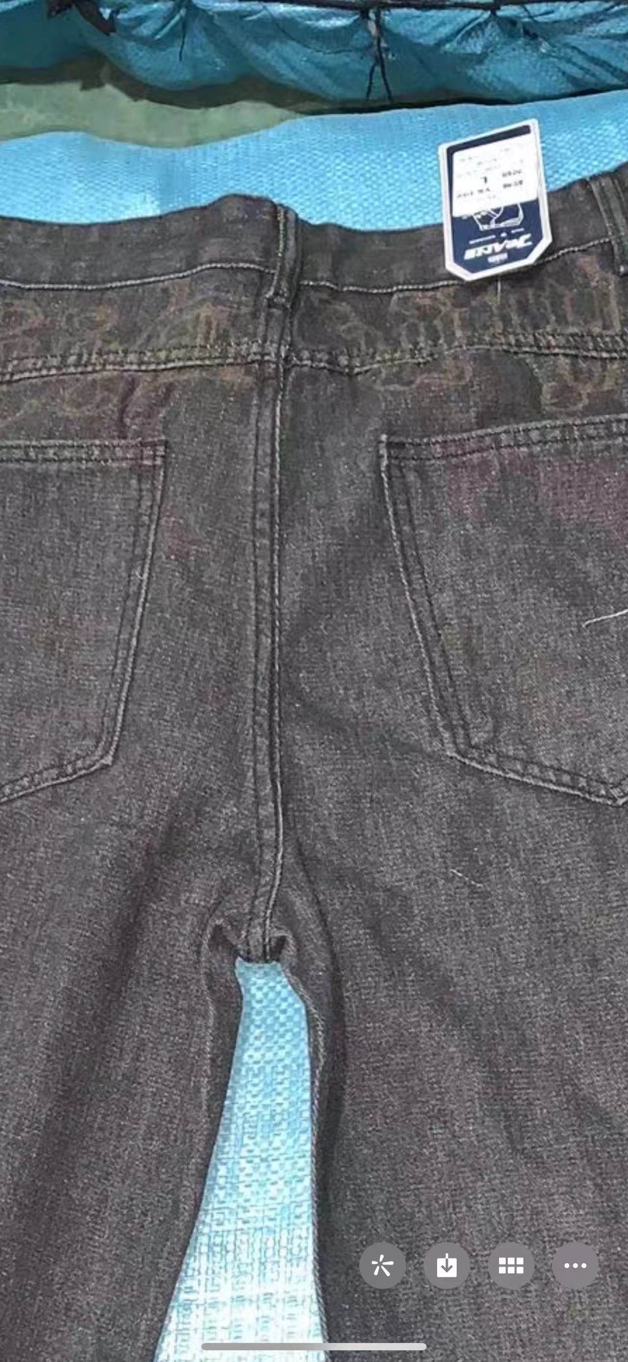 American Retro High Street Wide Leg Jeans