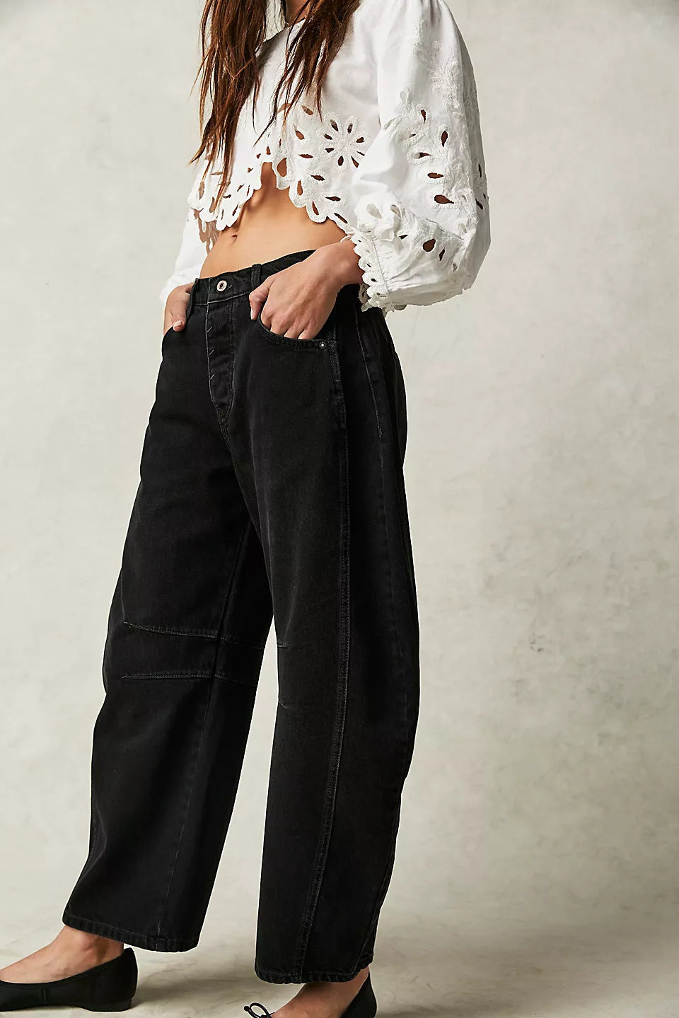 High Jeans Fashion Wide Leg Shape